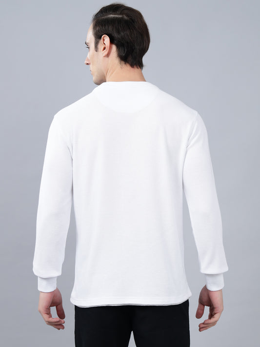 T-Shirt for Men | Breathable & Soft with Color Fastness Regular Fit Round Neck Poly Cotton Fabric Solid Pattern