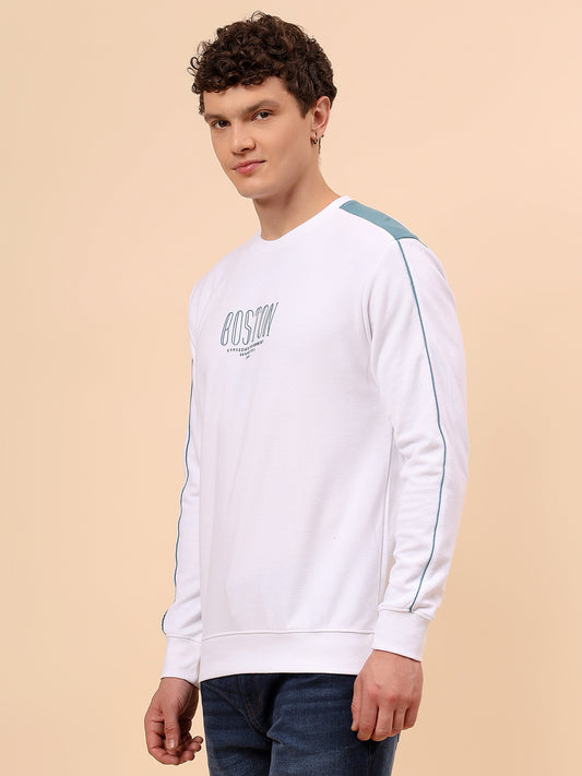 T-Shirt for Men | Breathable & Soft with Color Fastness Regular Fit Round Neck Poly Cotton Fabric Printed Pattern