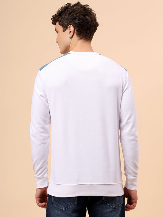 T-Shirt for Men | Breathable & Soft with Color Fastness Regular Fit Round Neck Poly Cotton Fabric Printed Pattern