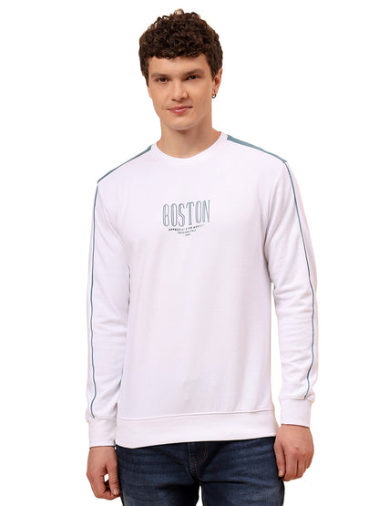 T-Shirt for Men | Breathable & Soft with Color Fastness Regular Fit Round Neck Poly Cotton Fabric Printed Pattern