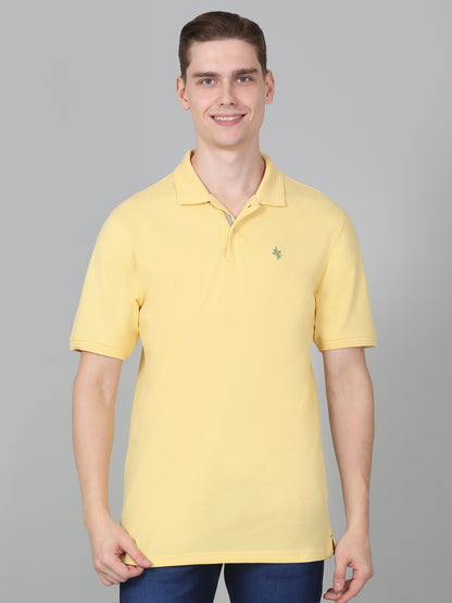 Men's Banana Solid Regular Fit Half Sleeve Casual T-Shirt
