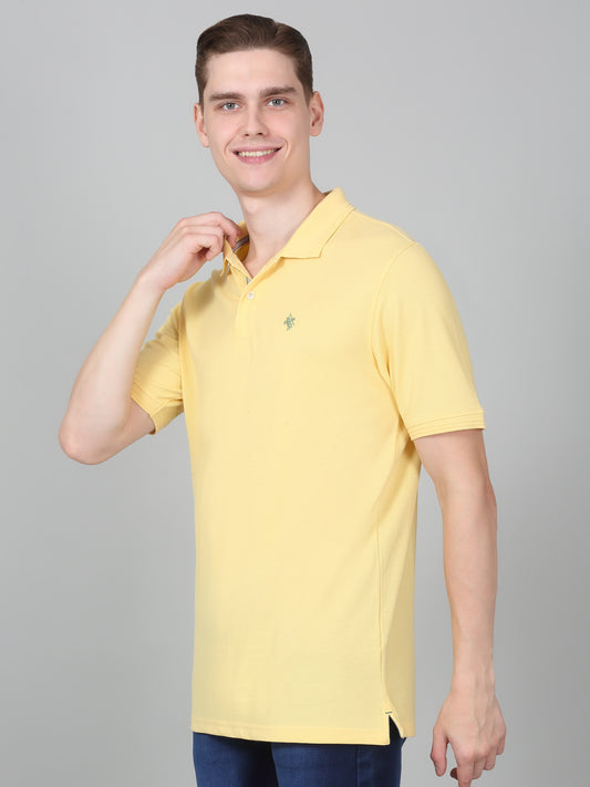 Men's Banana Solid Regular Fit Half Sleeve Casual T-Shirt