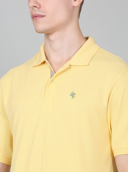 Men's Banana Solid Regular Fit Half Sleeve Casual T-Shirt