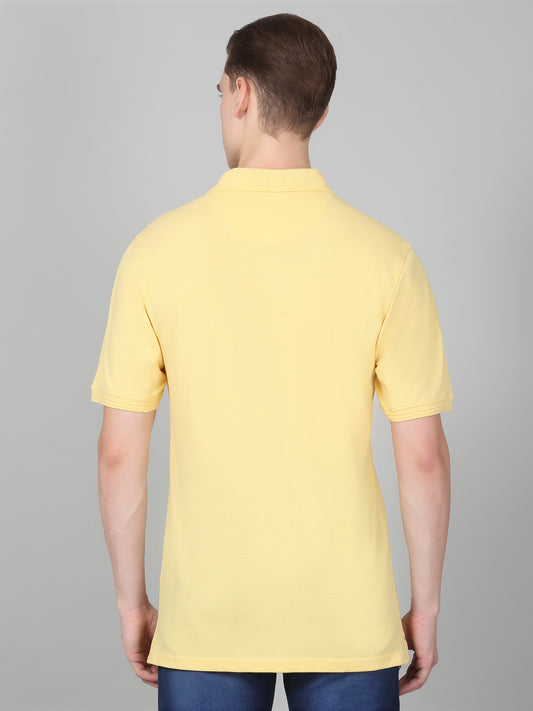 Men's Banana Solid Regular Fit Half Sleeve Casual T-Shirt