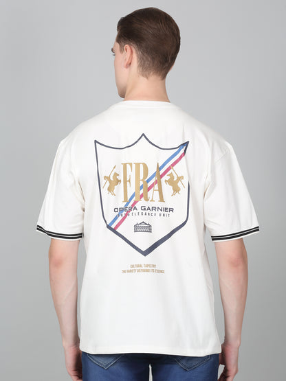 T-Shirt for Men | Breathable & Soft with Color Fastness Regular Fit Round Neck Cotton Blend Fabric Solid Pattern