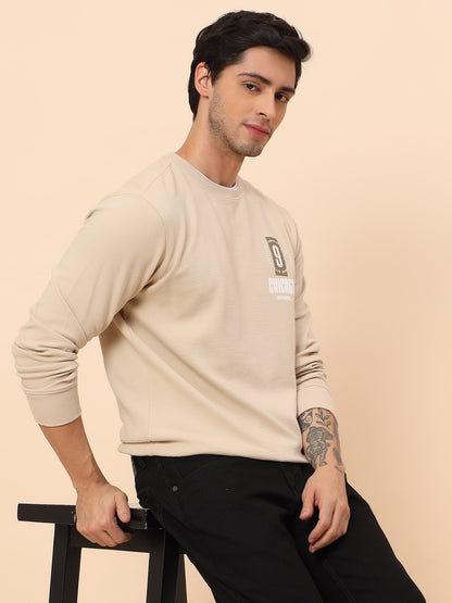 T-Shirt for Men l Breathable & Soft with Color Fastness Regular Fit Poly Cotton Fabric Printed Pattern