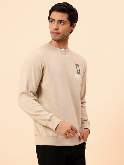 T-Shirt for Men l Breathable & Soft with Color Fastness Regular Fit Poly Cotton Fabric Printed Pattern