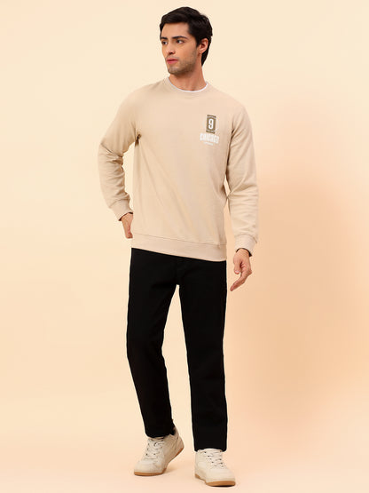 T-Shirt for Men l Breathable & Soft with Color Fastness Regular Fit Poly Cotton Fabric Printed Pattern