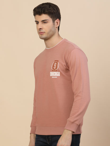 T-Shirt for Men | Breathable & Soft with Color Fastness Regular Fit Round Neck Poly Cotton Fabric Printed Pattern