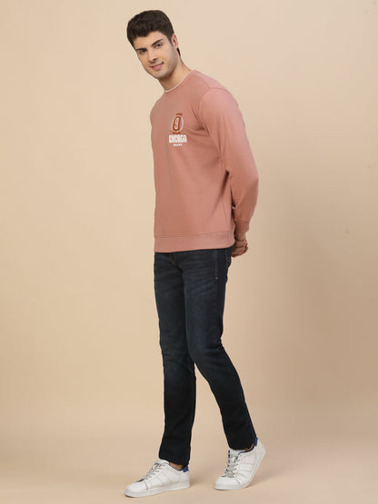 T-Shirt for Men | Breathable & Soft with Color Fastness Regular Fit Round Neck Poly Cotton Fabric Printed Pattern