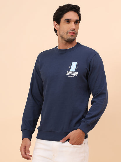 T-Shirt for Men l Breathable & Soft with Color Fastness Regular Fit Poly Cotton Fabric Printed Pattern