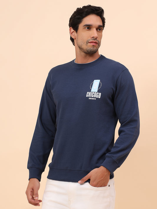 T-Shirt for Men l Breathable & Soft with Color Fastness Regular Fit Poly Cotton Fabric Printed Pattern