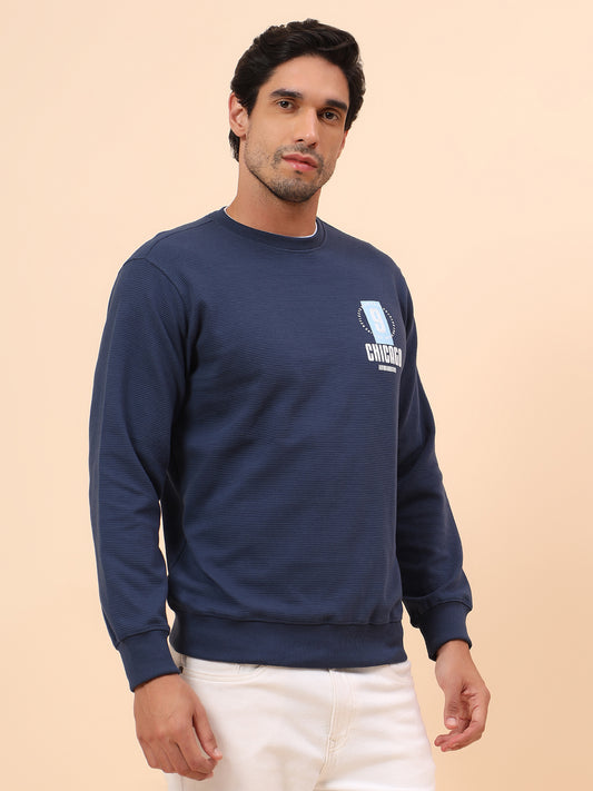 T-Shirt for Men l Breathable & Soft with Color Fastness Regular Fit Poly Cotton Fabric Printed Pattern