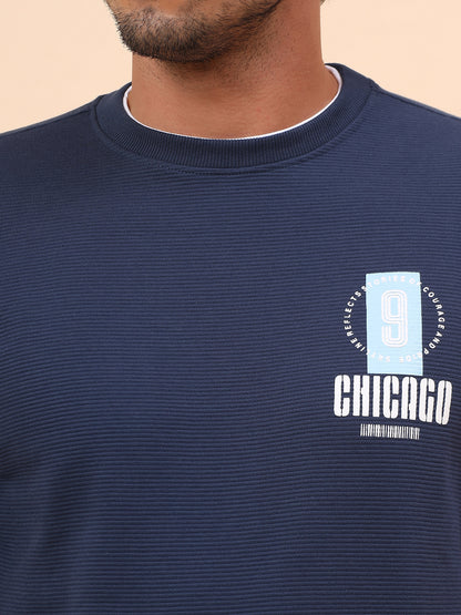 T-Shirt for Men l Breathable & Soft with Color Fastness Regular Fit Poly Cotton Fabric Printed Pattern