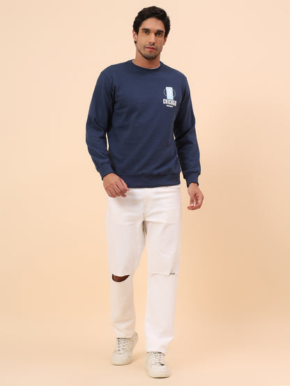 T-Shirt for Men l Breathable & Soft with Color Fastness Regular Fit Poly Cotton Fabric Printed Pattern