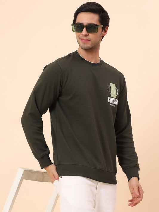 T-Shirt for Men l Breathable & Soft with Color Fastness Regular Fit Poly Cotton Fabric Printed Pattern