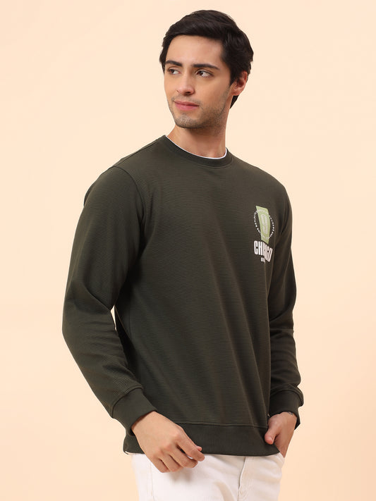 T-Shirt for Men l Breathable & Soft with Color Fastness Regular Fit Poly Cotton Fabric Printed Pattern