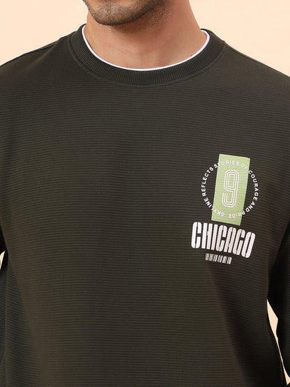 T-Shirt for Men l Breathable & Soft with Color Fastness Regular Fit Poly Cotton Fabric Printed Pattern