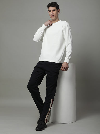 T-Shirt for Men | Breathable & Soft with Color Fastness Regular Fit Round Neck Poly Cotton Fabric Solid Pattern