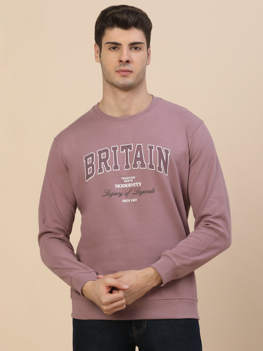 T-Shirt for Men | Breathable & Soft with Color Fastness Regular Fit Round Neck Poly Cotton Fabric Printed Pattern