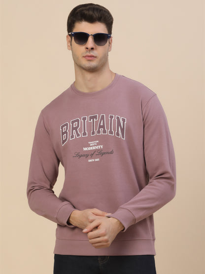 T-Shirt for Men | Breathable & Soft with Color Fastness Regular Fit Round Neck Poly Cotton Fabric Printed Pattern