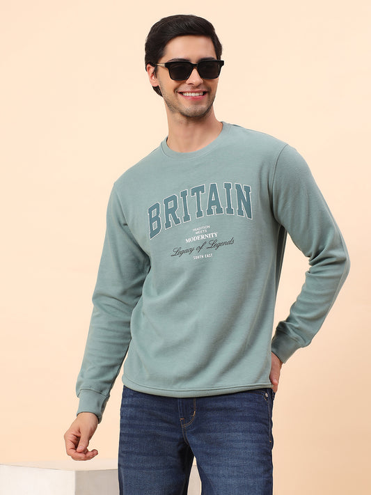 T-Shirt for Men l Breathable & Soft with Color Fastness Regular Fit Poly Cotton Fabric Printed Pattern