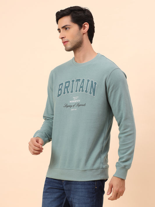 T-Shirt for Men l Breathable & Soft with Color Fastness Regular Fit Poly Cotton Fabric Printed Pattern