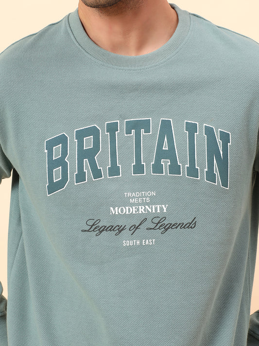 T-Shirt for Men l Breathable & Soft with Color Fastness Regular Fit Poly Cotton Fabric Printed Pattern