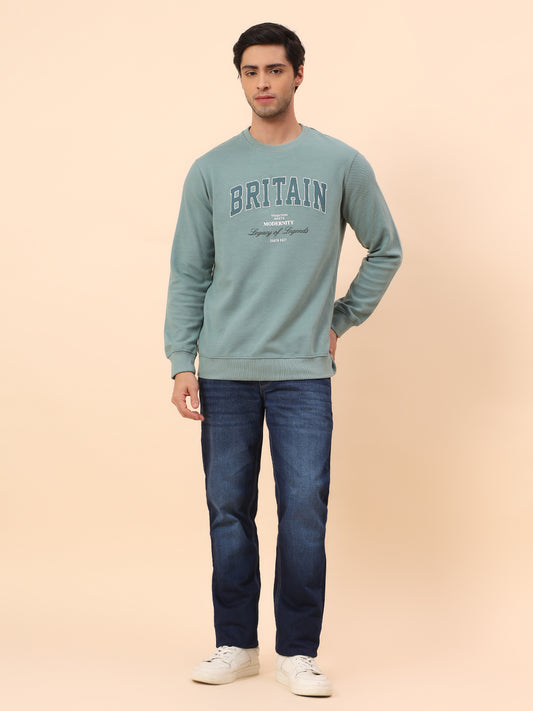 T-Shirt for Men l Breathable & Soft with Color Fastness Regular Fit Poly Cotton Fabric Printed Pattern