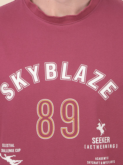 T-Shirt for Men | Breathable & Soft with Color Fastness Regular Fit Round Neck Poly Cotton Fabric Printed Pattern