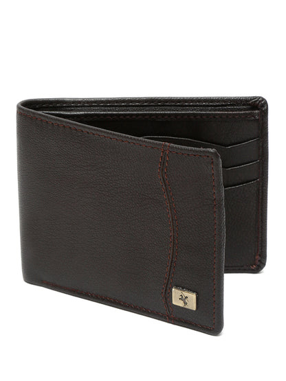 Men Brown Bifold Wallet