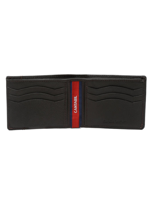 Men Brown Bifold Wallet