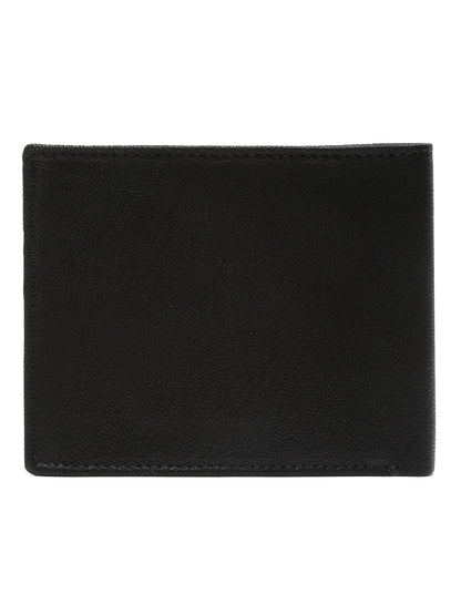 Men Black Bifold Wallet