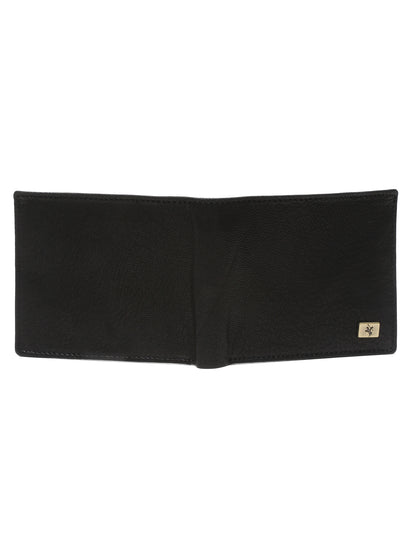 Men Black Bifold Wallet