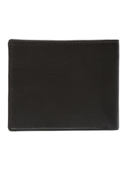 Men Brown Bifold Wallet