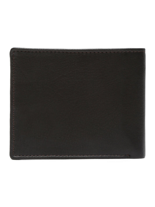 Men Brown Bifold Wallet