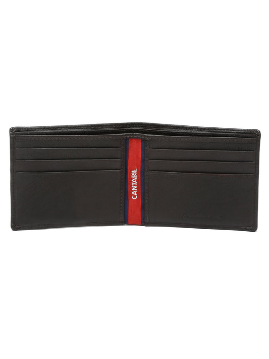 Men Brown Bifold Wallet