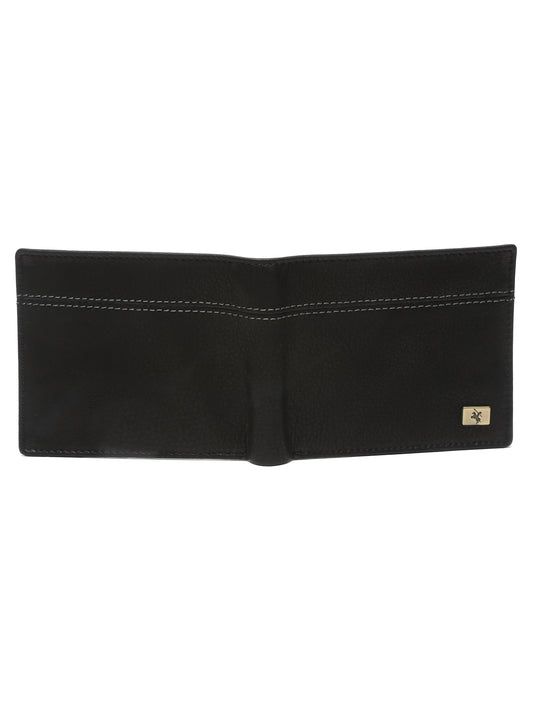 Men Black Bifold Wallet