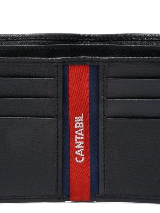 Men Blue Bifold Wallet