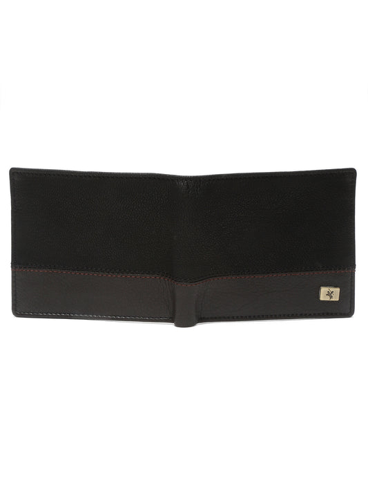 Men Black Bifold Wallet