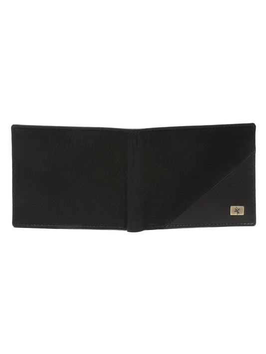 Men Black Bifold Wallet