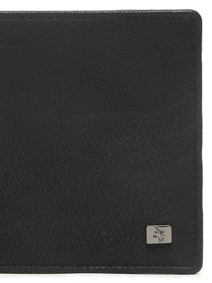 Men Black Bifold Wallet