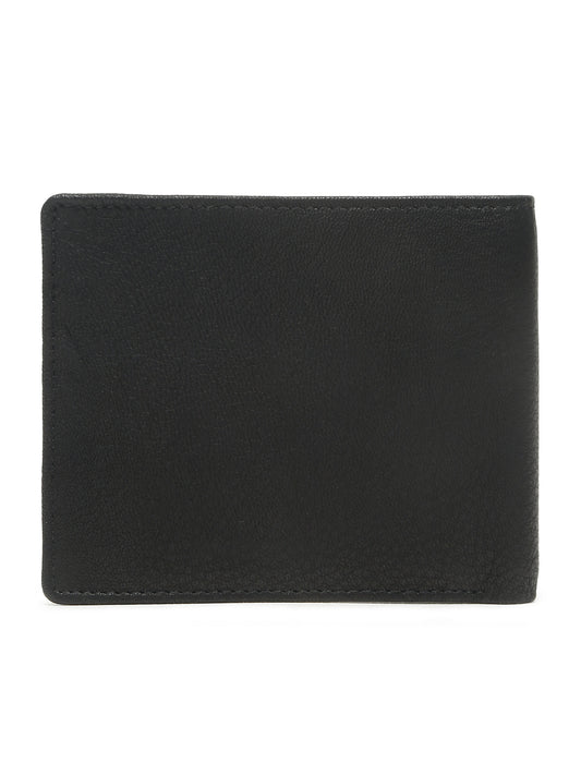 Men Black Bifold Wallet
