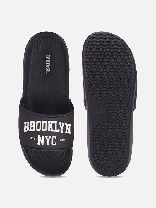 Sliper for Men | Lightweight & Comfortable with Cushioned Insole Silicon Upper EVA Sole Slip On Closure