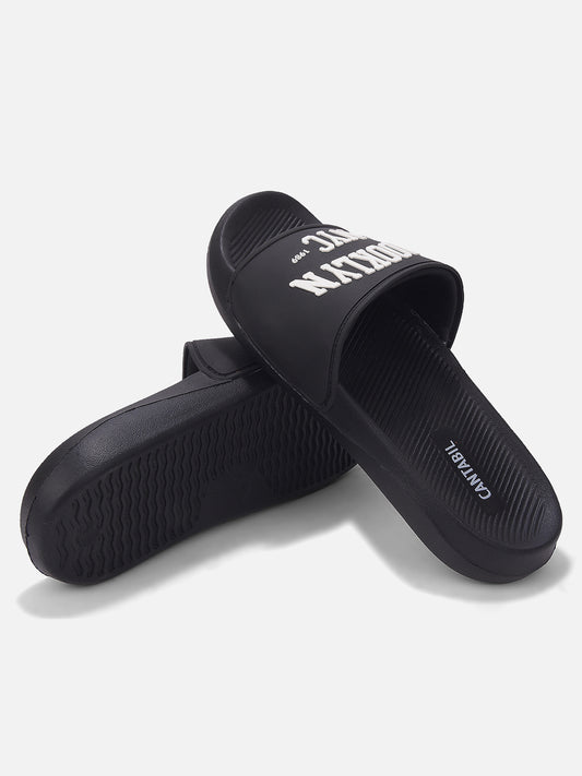 Sliper for Men | Lightweight & Comfortable with Cushioned Insole Silicon Upper EVA Sole Slip On Closure