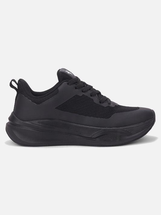 Men's Black Solid Casual Shoes