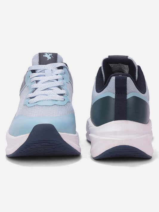 Men's Sky Blue Solid Casual Shoes