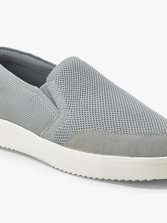 Casual Shoes for Men | Lightweight & Comfortable with Cushioned Insole Flynet Upper EVA Sole Slip On Closure