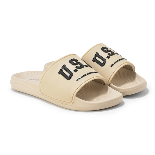 Casual Slider for Men | Lightweight & Comfortable with Cushioned Insole EVA Upper synthetic Sole Slip on Closure
