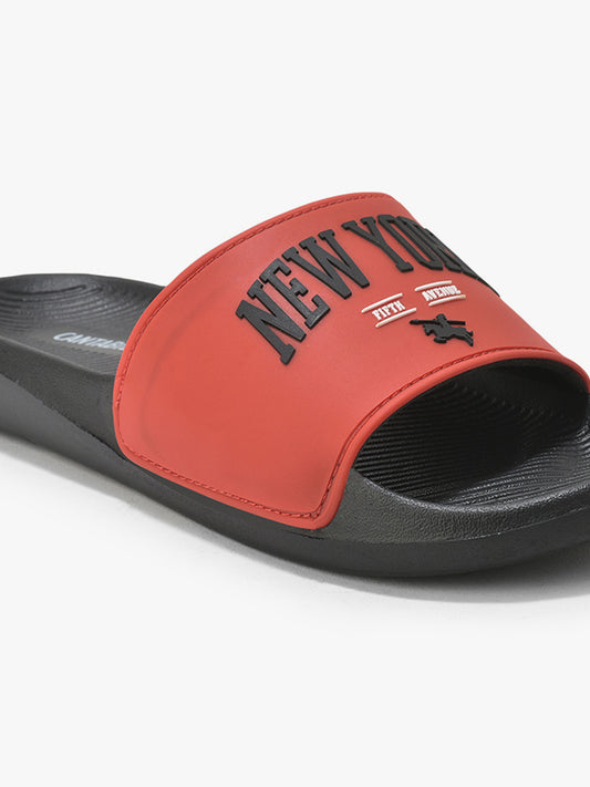 Casual Slider for Men | Lightweight & Comfortable with Cushioned Insole EVA Upper synthetic Sole Slip on Closure